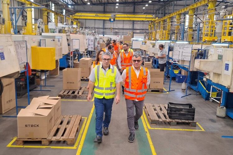 Suframa conhece processos produtivos da Steck da Amazônia — Suframa