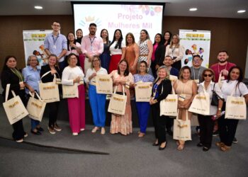 Cetam realiza aula inaugural do Projeto Mulheres Mil 2025 com oferta de 13 cursos
