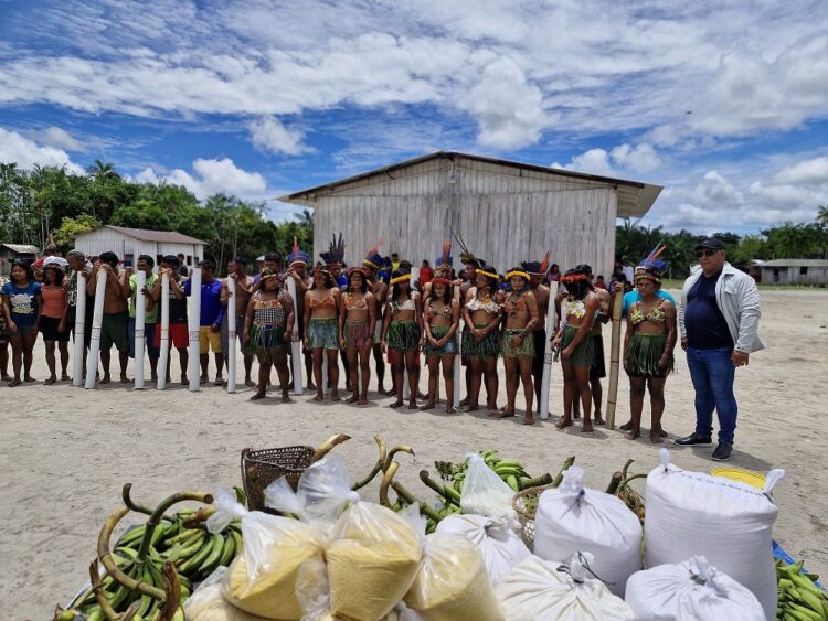 Japurá e Manaquiri: Agricultores indígenas assistidos pelo Idam vendem 5 toneladas de alimentos via PAA Indígena