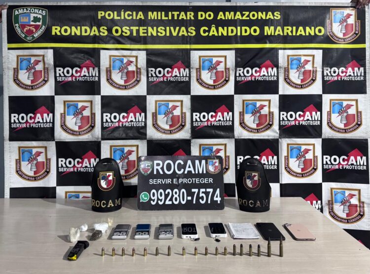 Em ações na capital, Polícia Militar do Amazonas apreende 22 armas de fogo, drogas e munições