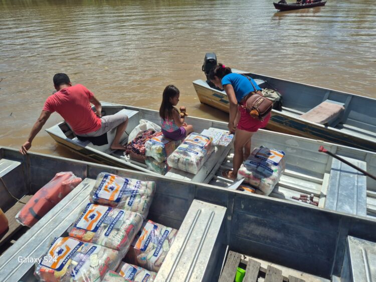Governo do Amazonas divulga boletim sobre a cheia no estado, neste sábado
