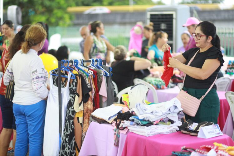 Governo do Amazonas promove 4ª edição Bazar das Mulheres Empreendedoras do Prosamin+