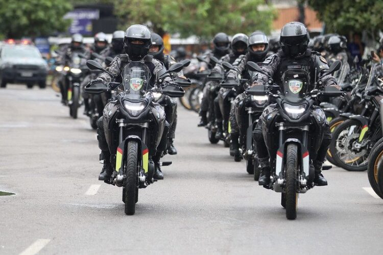 Nova frota de motocicletas da PM une tecnologia e eficiência no combate à criminalidade