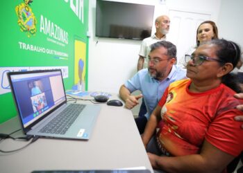 Governador Wilson Lima entrega telessalas em Lábrea, o 19º município a contar com espaços para acesso à saúde especializada