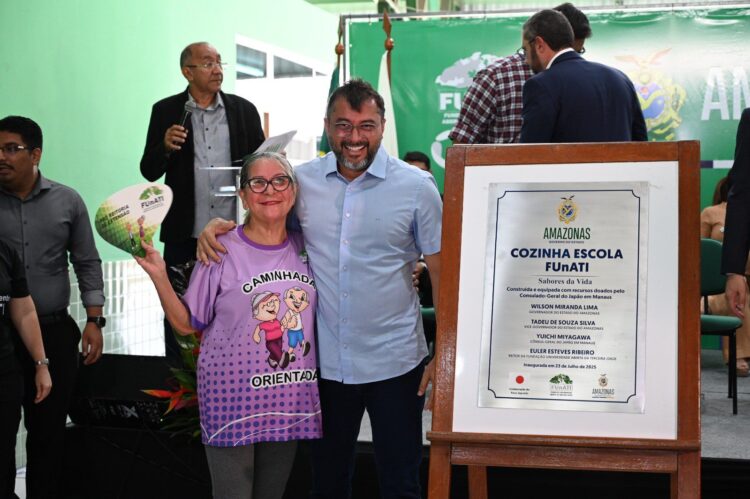 Governador Wilson Lima e Consulado do Japão inauguram Cozinha Escola da FUnATI em Manaus