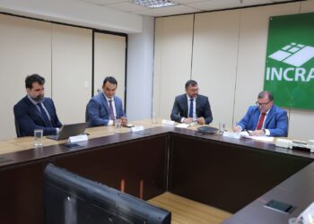 Em Brasília, governador Wilson Lima propõe acordo de cooperação técnica com o Incra para avançar na regularização fundiária em Apuí