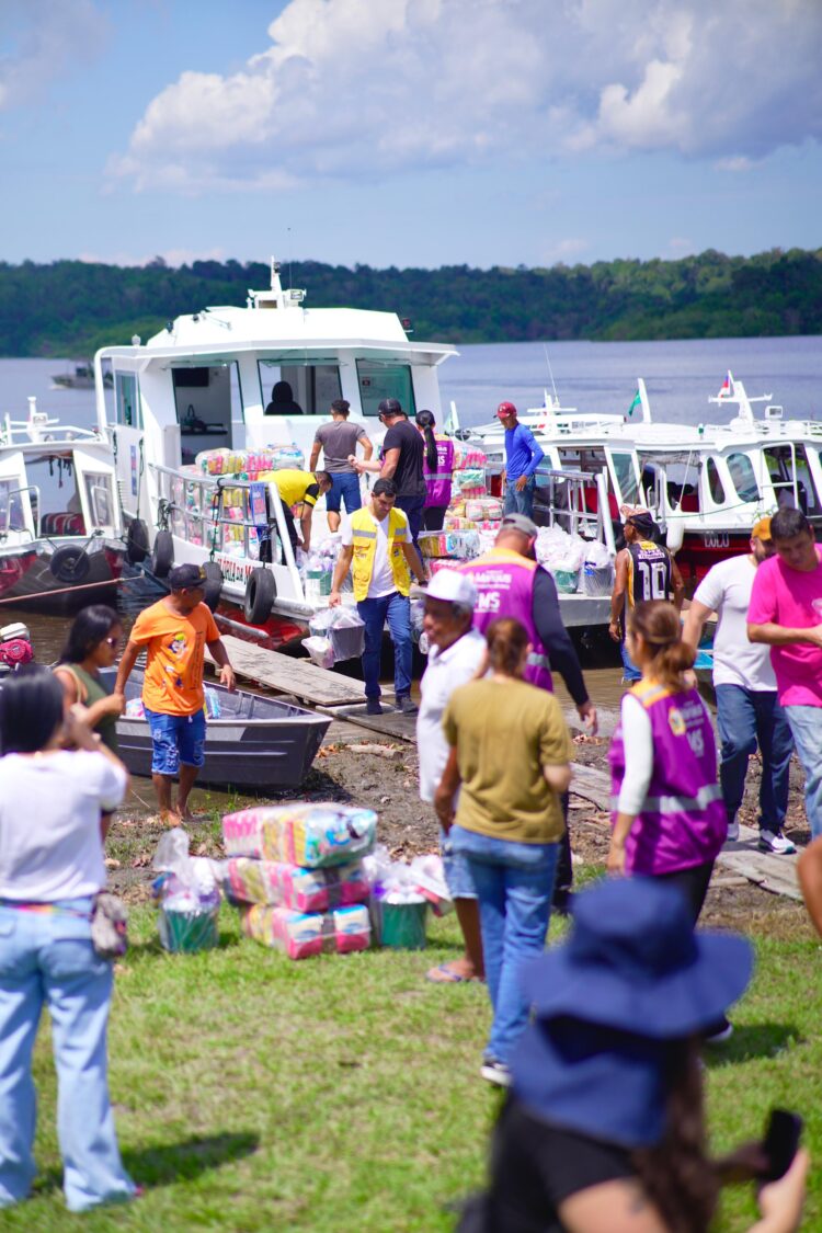Saullo Vianna acompanha operação “Cheia Manaus” e reforça compromisso com comunidades ribeirinhas no Cuieiras
