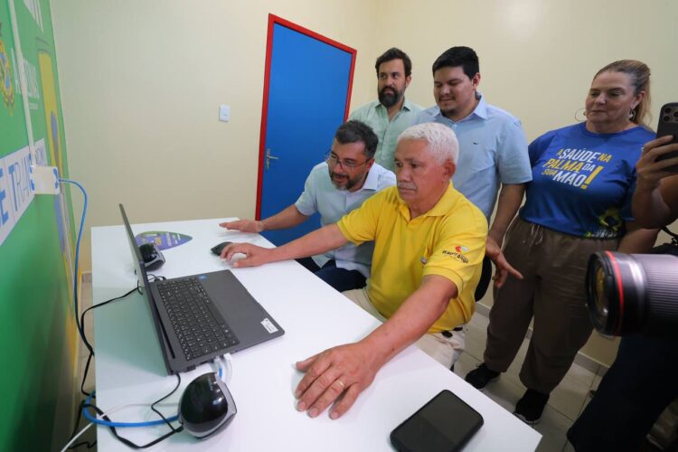 Governador Wilson Lima inaugura Telessaúde em Itapiranga e Silves e reforça acesso a exames com Carreta da Saúde