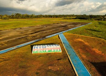 Governador Wilson Lima inaugura aeroporto de Fonte Boa totalmente reformado e com capacidade ampliada
