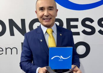 Deputado de Roraima Duda Ramos é eleito, pela terceira vez consecutiva e pelo voto popular, o deputado mais votado da Região Norte no Prêmio Congresso em Foco 2025