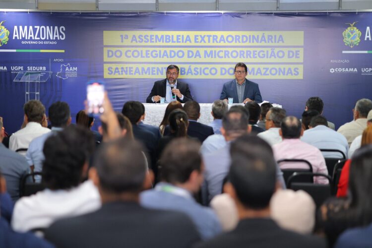 Governador Wilson Lima destaca avanços no saneamento e instala nova estrutura que vai apoiar municípios do interior