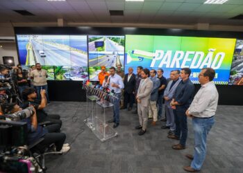 Governador Wilson Lima apresenta resultados da ampliação do Sistema Paredão, com novas tecnologias de reconhecimento facial e de placas