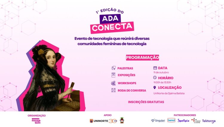 Manaus sedia 1ª edição do Ada Conecta para fortalecer presença feminina na tecnologia