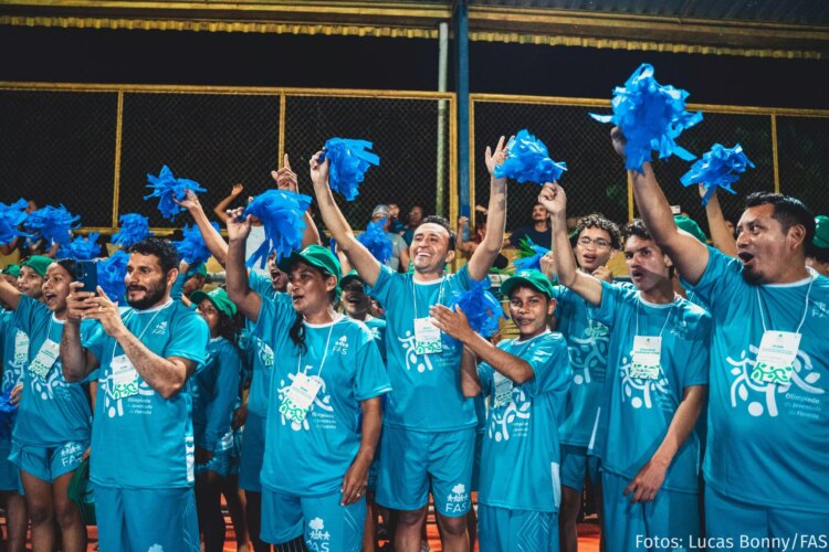 Professores da floresta inspiram jovens a sonhar e preservar suas raízes durante as Olimpíadas da Floresta em Tefé - FAS