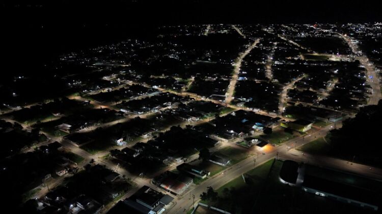 Ilumina+ Amazonas: Governo do Estado conclui a modernização da iluminação pública em Nova Olinda do Norte