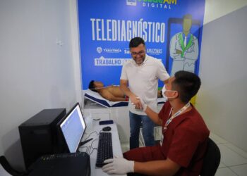 Em Tabatinga, governador Wilson Lima inaugura estrutura de Telessaúde e anuncia obras no Hospital e Maternidade Celina Villacrez Ruiz