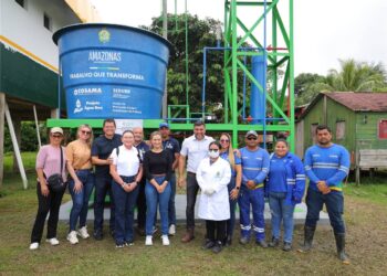 Em Benjamin Constant, governador Wilson Lima inaugura Projeto Água Boa e iluminação pública de LED