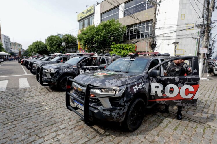 Governador Wilson Lima lança Operação Natal Mais Seguro 2025 com reforço de 500 alunos soldados nas ruas de Manaus