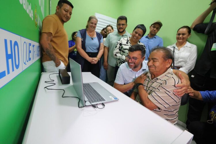 Governador Wilson Lima inaugura estrutura de Telessaúde em Nova Olinda do Norte e amplia acesso à saúde digital no município