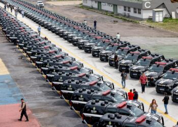 Governador Wilson Lima entrega 132 novas viaturas para a Polícia Civil e reforça modernização da segurança pública no Amazonas