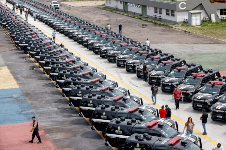 Governador Wilson Lima entrega 132 novas viaturas para a Polícia Civil e reforça modernização da segurança pública no Amazonas