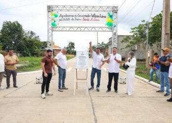 Governador Wilson Lima inaugura sistemas viários em Maraã e Uarini e amplia investimentos em mobilidade urbana no interior