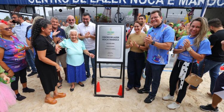 Governador Wilson Lima inaugura Centro de Lazer Noca e Maroca, na zona norte de Manaus