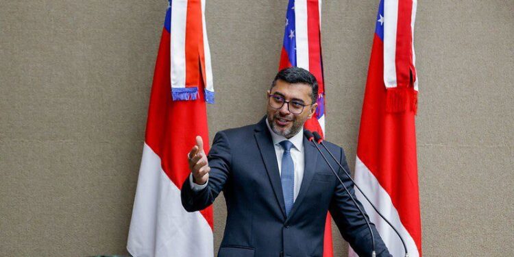 Obras históricas são destaques durante leitura de mensagem pelo governador Wilson Lima na Aleam