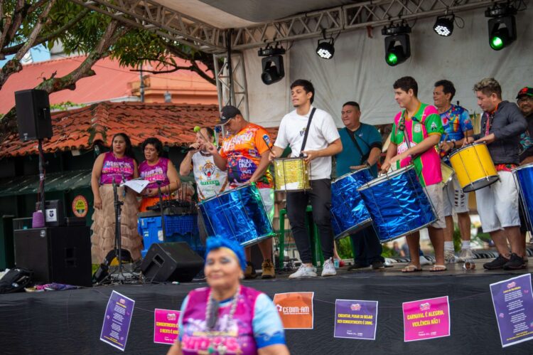 Carnaval na Floresta 2026: A 14ª edição da Banda ‘Maria vem com as outras’ leva conscientização sobre violência de gênero ao Centro de Manaus