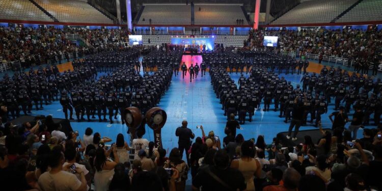 Governador Wilson Lima forma 500 novos policiais militares e amplia reforço da segurança no Amazonas