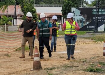 Secretário Marcellus Campêlo vistoria obras do Prosai e confirma entrega da segunda etapa do sistema de abastecimento de água pelo governador Wilson Lima