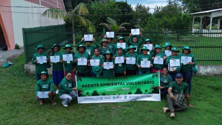 Sema forma 43 Agentes Ambientais Voluntários em três Unidades de Conservação no Amazonas