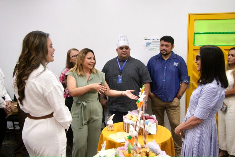 Projeto Padaria Artesanal do Governo do Amazonas recebe visita de Lu Alckmin