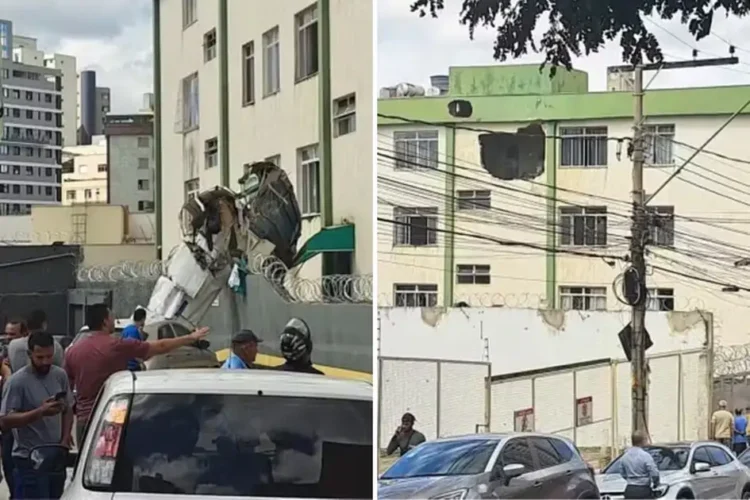 Moradora de prédio e testemunhas descrevem queda de avião em BH: ‘Acabou o mundo’ – País