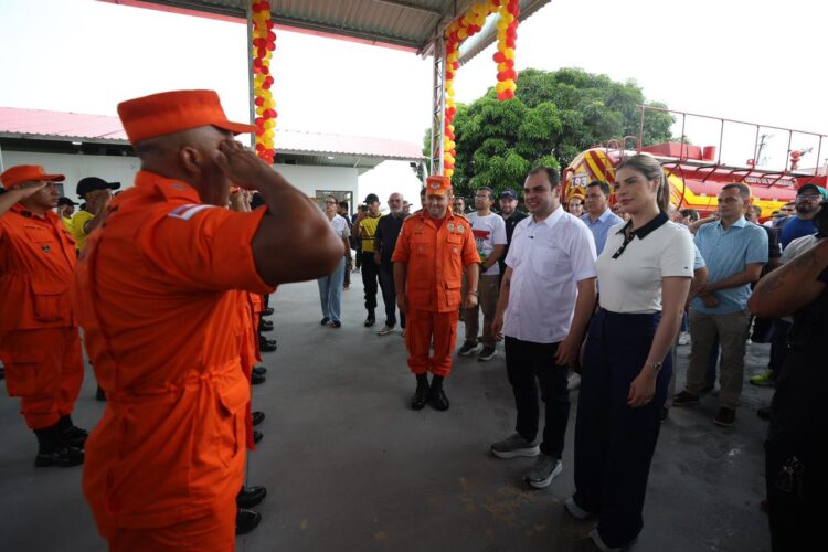 Governador Roberto Cidade inaugura novo grupamento dos Bombeiros em Manicoré durante comemorações dos 148 anos do município