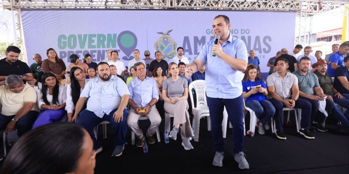 Governo Presente: Governador Roberto Cidade leva programa ao interior e mobiliza ação de cidadania e serviços em Presidente Figueiredo