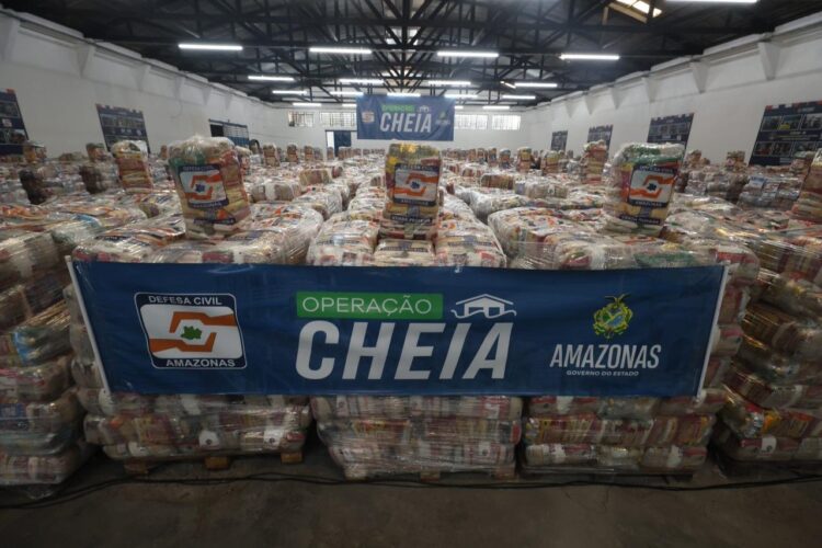 Operação Cheia 2026: Governador Roberto Cidade fortalece ações de ajuda humanitária com envio de 598 toneladas de alimentos para municípios do Juruá e Purus
