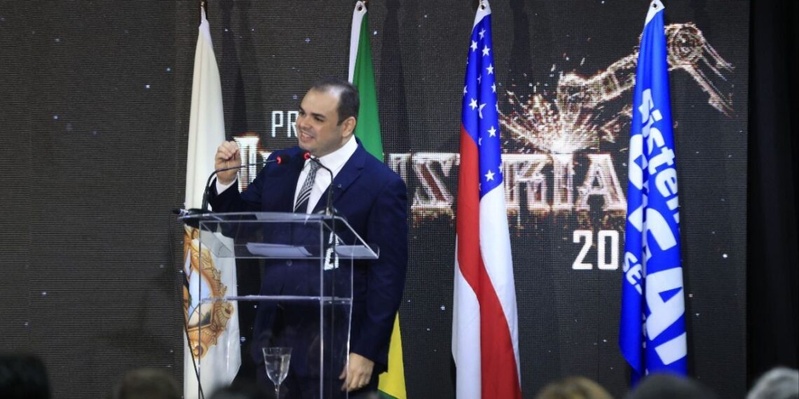 Durante premiação da indústria, governador Roberto Cidade destaca fortalecimento da ZFM e novas matrizes econômicas para o Amazonas