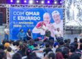 Omar leva ao Jorge Teixeira propostas para segurança pública, moradia e geração de oportunidade