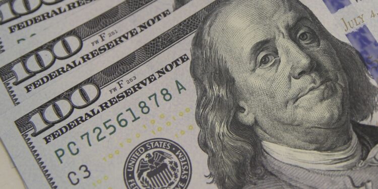 Moedas de dólar americano