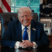 O presidente dos Estados Unidos, Donald Trump, durante pronunciamento
