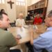 Omar visita cardeal Leonardo Steiner e destaca escolas de tempo integral como futuro da educação