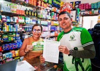 Prefeitura de Nhamundá fortalece parceria com o comércio local para incentivar a coleta seletiva